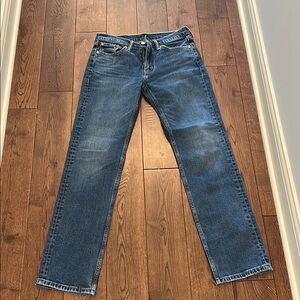 Signature by Levi Strauss Blue Straight Jeans Timeless Fit